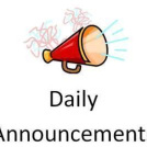 announcement